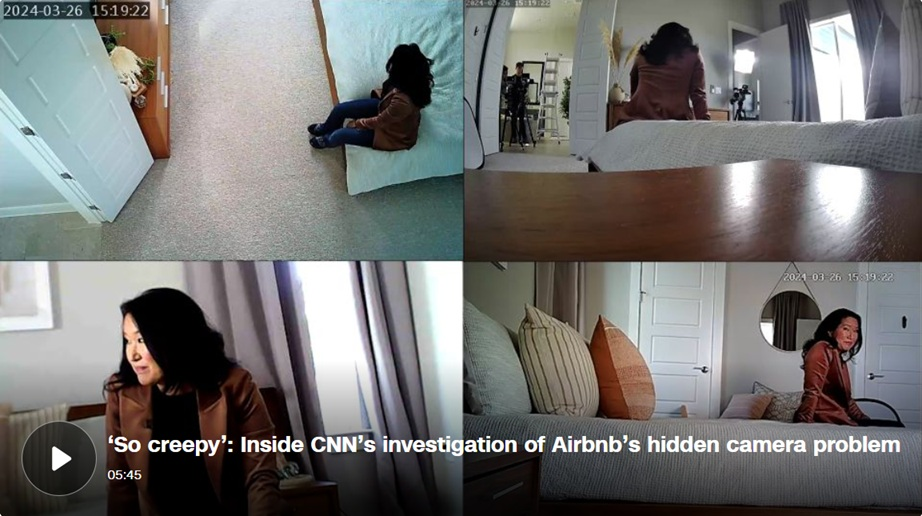 barrido electrónico en hotel